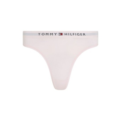 TOMMY HILFIGER MAJTKI DAMSKIE THONG RÓŻOWE r.XS