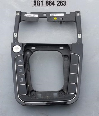 Рамка туннель vw passat b8 3g1864263 фото №1