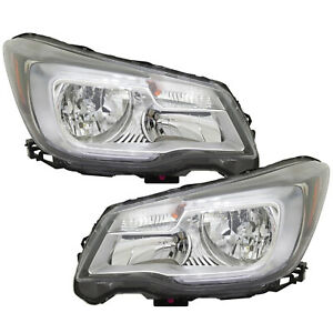 Subaru forester 2016-2018 комплект фары l+r фото №1