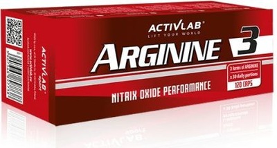 ActivLab Arginine 3 120 kapsułek