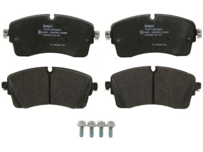Delphi lp3395 набор тормозных колодок тормозных, тормоза фото №1