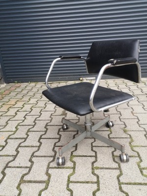 Krzesło biurowe - Design Vintage PRL Bauhaus