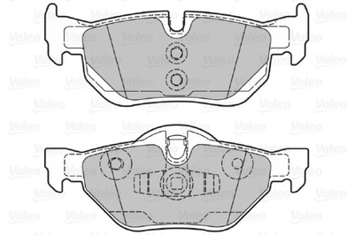 ZAPATAS DE FRENADO VALEO 598703  