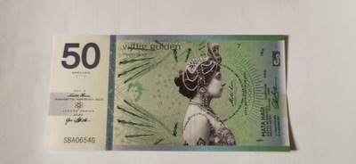 Holandia 50 Gulden 2020 Mata Hari reprodukcja