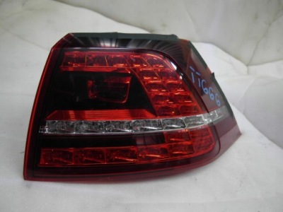 Vw golf vii lift cała лампа задня права фото №1