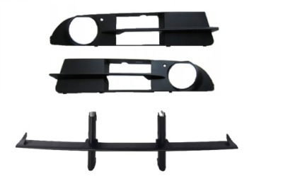 Bmw 5 e60 03- решётка решётки w бампер заглушка kpl фото №1