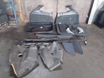 Салон оббивка багажника шторка багажника обшивки volvo xc60 1 рестайлінг фото №1