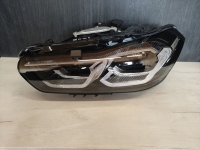Лампа левая перед led bmw x2 f39 lci lift 5a29ea7 rhd anglia angol 10km! фото №1