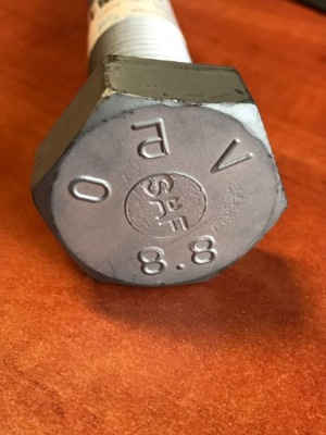 0250237088 болт ресора saf фото №1