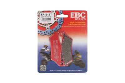 PADS BRAKE EBC FA 181 TT KTM EXC EXC-F SX SX-F EGS YAMAHA TT600 XT660 - milautoparts-fr.ukrlive.com