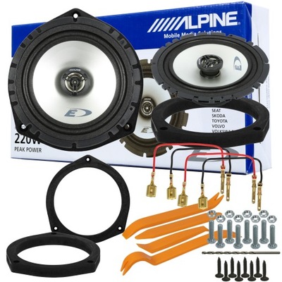 ALPINE ALTAVOCES SUBARU OUTBACK 4 PARTE DELANTERA PARTE TRASERA  