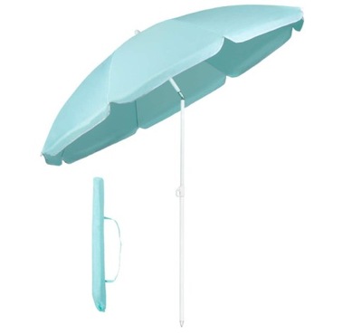 Parasol przeciwsłoneczny 160 cm jasnoniebieski