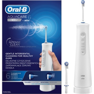 BRAUN Oral-B AQUACARE 6 bezprzewodowy irygator do zębów Oral-B
