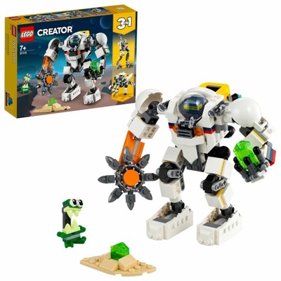 LEGO Creator 3 w 1 31115 Kosmiczny robot górniczy