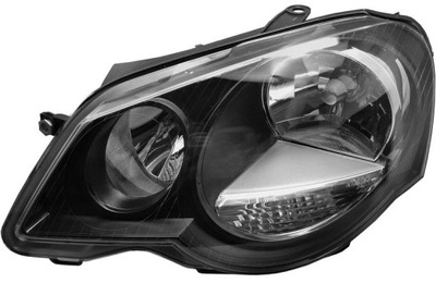 LAMP VW POLO 05/05 -> BLACK H1+H7 REG. ELECTRICAL Z SILN. LE  