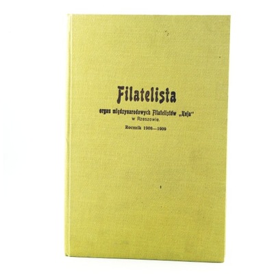 Filatelista - rocznik 1908 - 1909