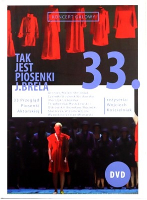 GALA PPA 33: TAK JEST PIOSENKI J.BRELA (DVD)