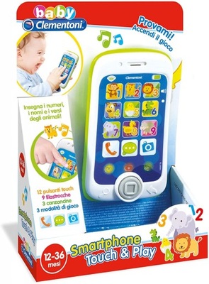 Clementoni BABY Smartfon dotykowy Telefon 12m+