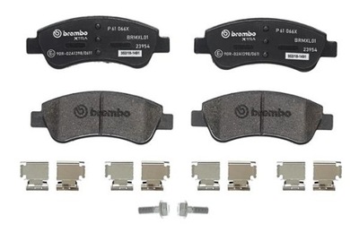 BREMBO P 61 066X КОМПЛЕКТ КОЛОДОК ШАЛЬМІВНИХ, ГАЛЬМА TARCZOWE