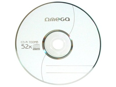 Płyta CD-R OMEGA 700MB 52X koperta
