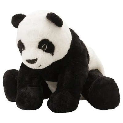 PANDA DUŻY PLUSZAK MIŚ PLUSZOWY IKEA KRAMIG 30 CM