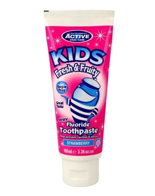 Active Oral Care Kids Fluoride Toothpaste zubná pasta na čistenie zubov pre deti