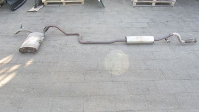 Citroen c5 aircross 1.2 гасник вихлоп 17- фото №1