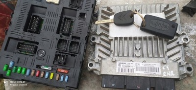 БЛОК УПРАВЛЕНИЯ ПРЕДОХРАНИТЕЛЕЙ 9660105980 ECU 9658344580 CITROEN