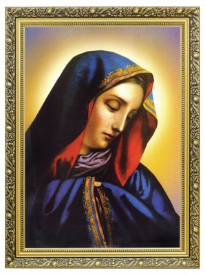 Matka Boska Bolesna Święty obraz CANVAS 60x80
