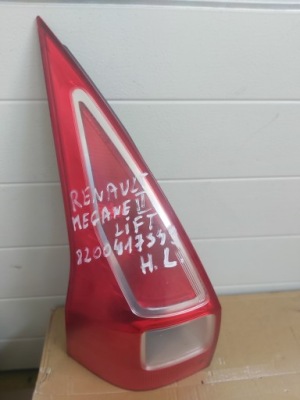 Renault megane ii lift 8200417349 лампа лівий задня фото №1