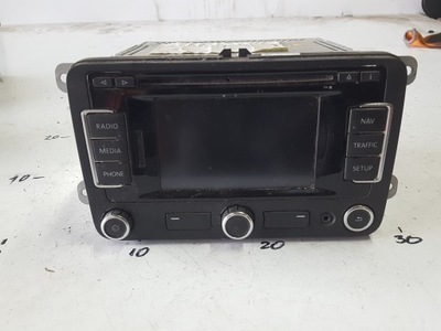 Vw passat b7 cc eos golf v vi навигация gps радио 3c0035279m фото №1