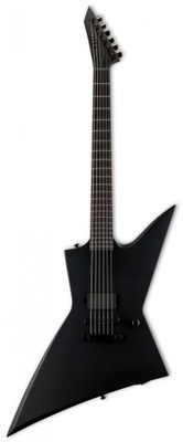 LTD EX Black Metal BLKS Black Satin gitara