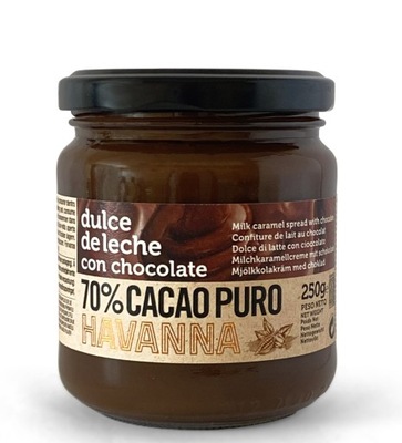 Dulce de Leche Cacao Puro Havanna 250g