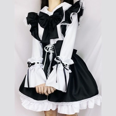 Przebranie Strój Pokojówki Cosplay Zestaw Manga Anime Dla Dorosłych - 3XL