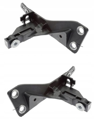 Audi a4 b7 комплект направляющие крепления фара фото №1