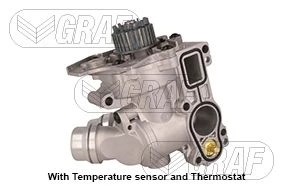 PA1359/GRA НАСОС ВОДЫ KPL.AUDI A3 1,8TFSI 04-