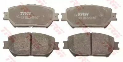 ZAPATAS DE FRENADO TOYOTA CAMRY 2001-2004 PARTE DELANTERA  