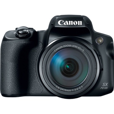 Aparat cyfrowy Canon SX70 HS czarny