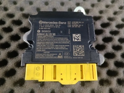 2239007631 новий модуль подушка безпеки mercedes w223 фото №1