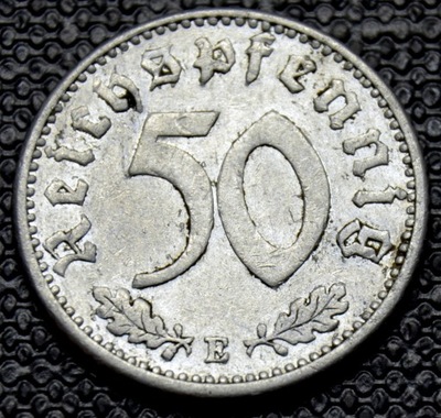 50 PFENNIG 1940 E - RZADKI