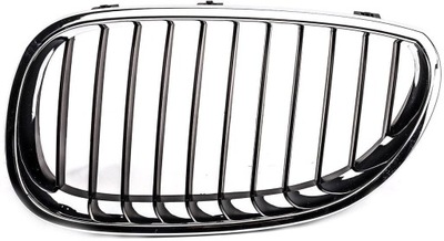 Решётка радиатора левая bmw 5 e60 / e61 2003-2010 фото №1