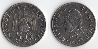 NOWA KALEDONIA 1983 50 FRANCS