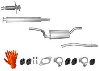 Volvo v50 1.8 2.0 2004-2012 система випускний фото №1