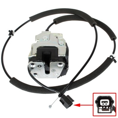 Opel movano b 2010- замок дверь раздвижных фото №1