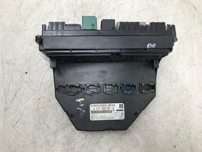 Mercedes w212 w207 модуль коробка sam перед фото №1