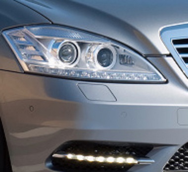 Заглушка розпилювача mercedes s w221 lift кольори фото №1