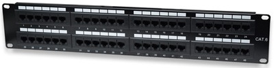 Patch Panel UTP CAT6 48-Portowy Intellinet