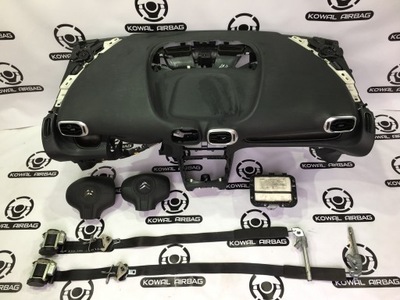 Citroen c3 picasso приборная панель консоль подушка безопасности подушки безопасности ремни оригинал демонтаж фото №1