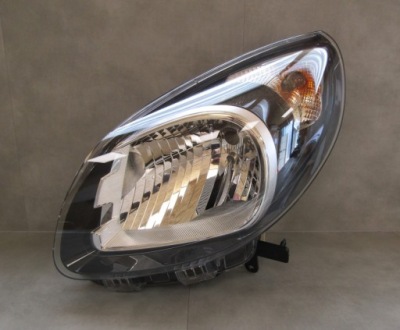 Лампа перед renault kangoo ii lift звичайна lh ліва 13-21 260601525r фото №1