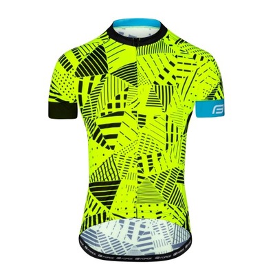 Koszulka rowerowa FORCE SHARD, fluo XXL